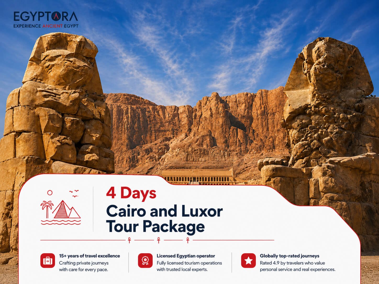 4 Days Cairo and Luxor Tour Package