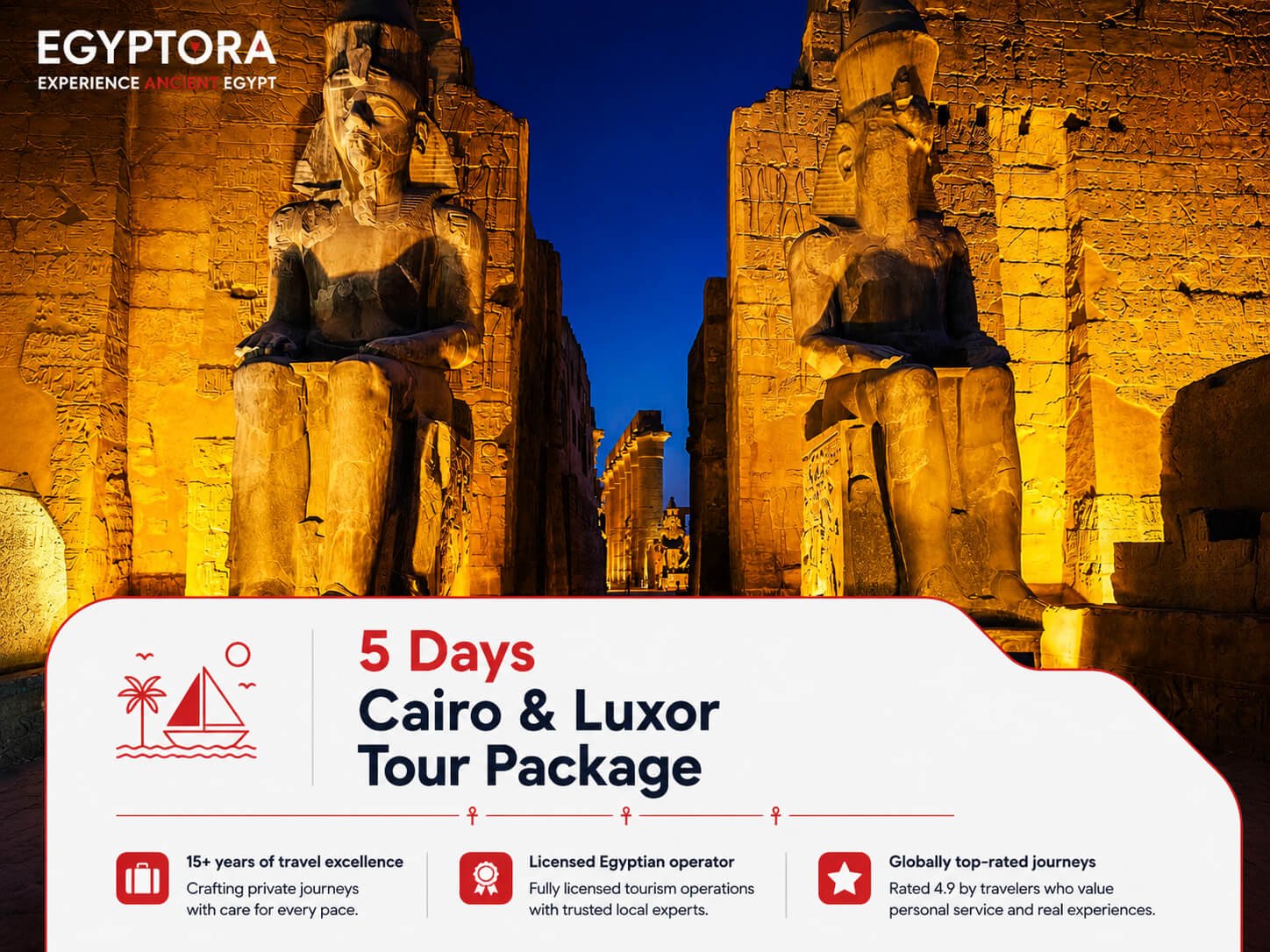 5 Days Cairo & Luxor Tour Package